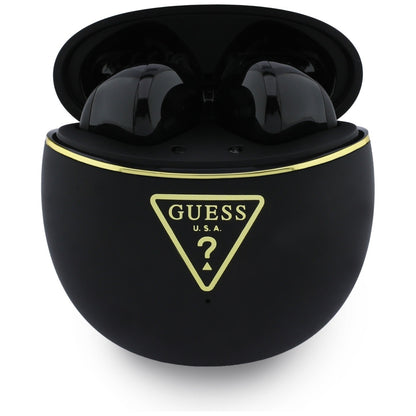 Handsfree Bluetooth Guess Script Print, TWS, Negru