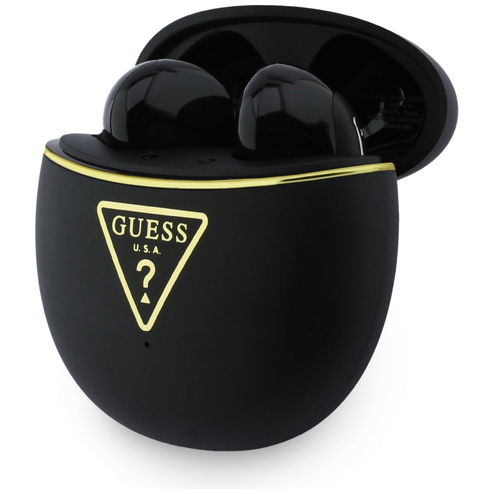 Handsfree Bluetooth Guess Script Print, TWS, Negru