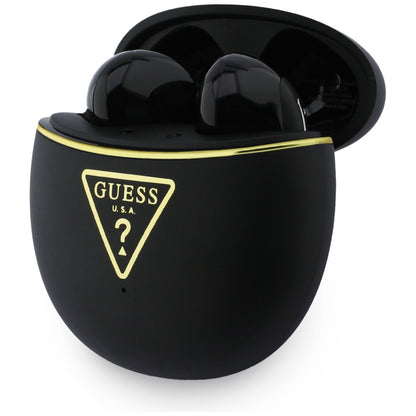 Handsfree Bluetooth Guess Script Print, TWS, Negru