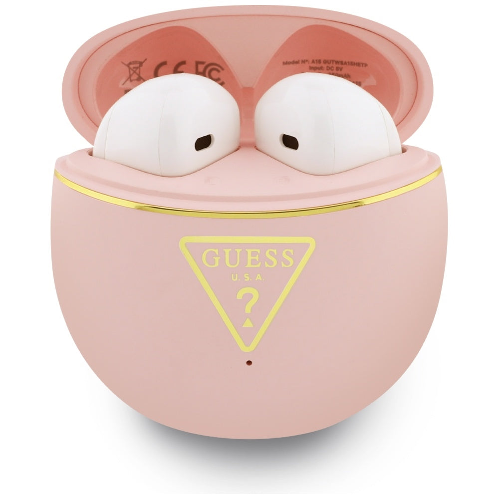 Handsfree Bluetooth Guess Script Print, TWS, Roz