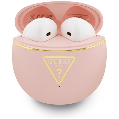 Handsfree Bluetooth Guess Script Print, TWS, Roz