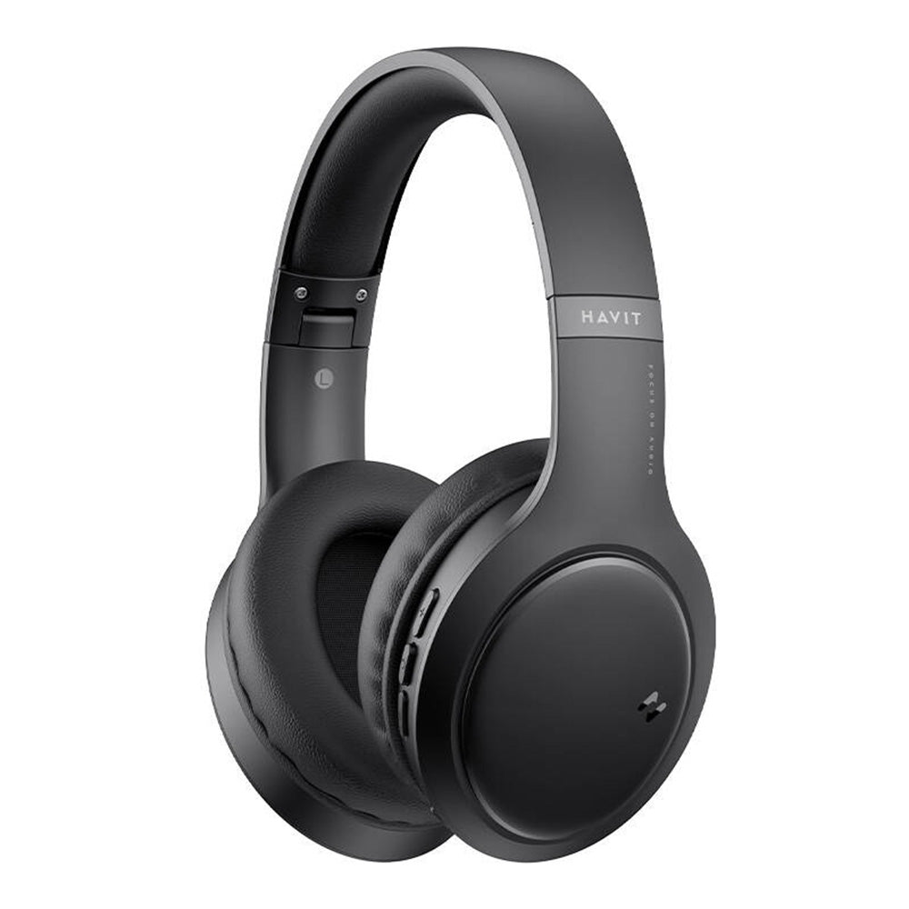 Handsfree Bluetooth HAVIT H633BT, Multipoint, A2DP, Negru