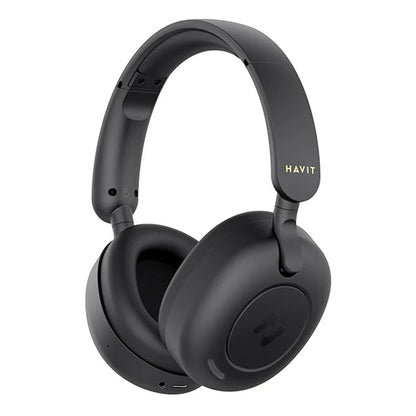 Handsfree Bluetooth HAVIT H655BT, A2DP, ANC, Negru