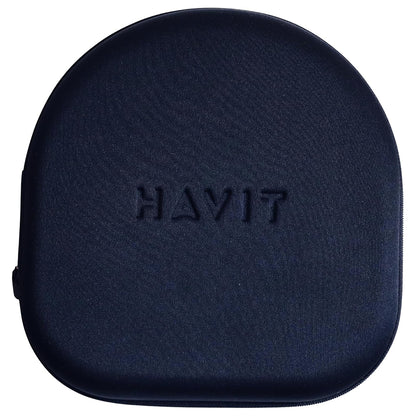 Handsfree Bluetooth HAVIT H655BT Pro, Multipoint, A2DP, ANC, Negru