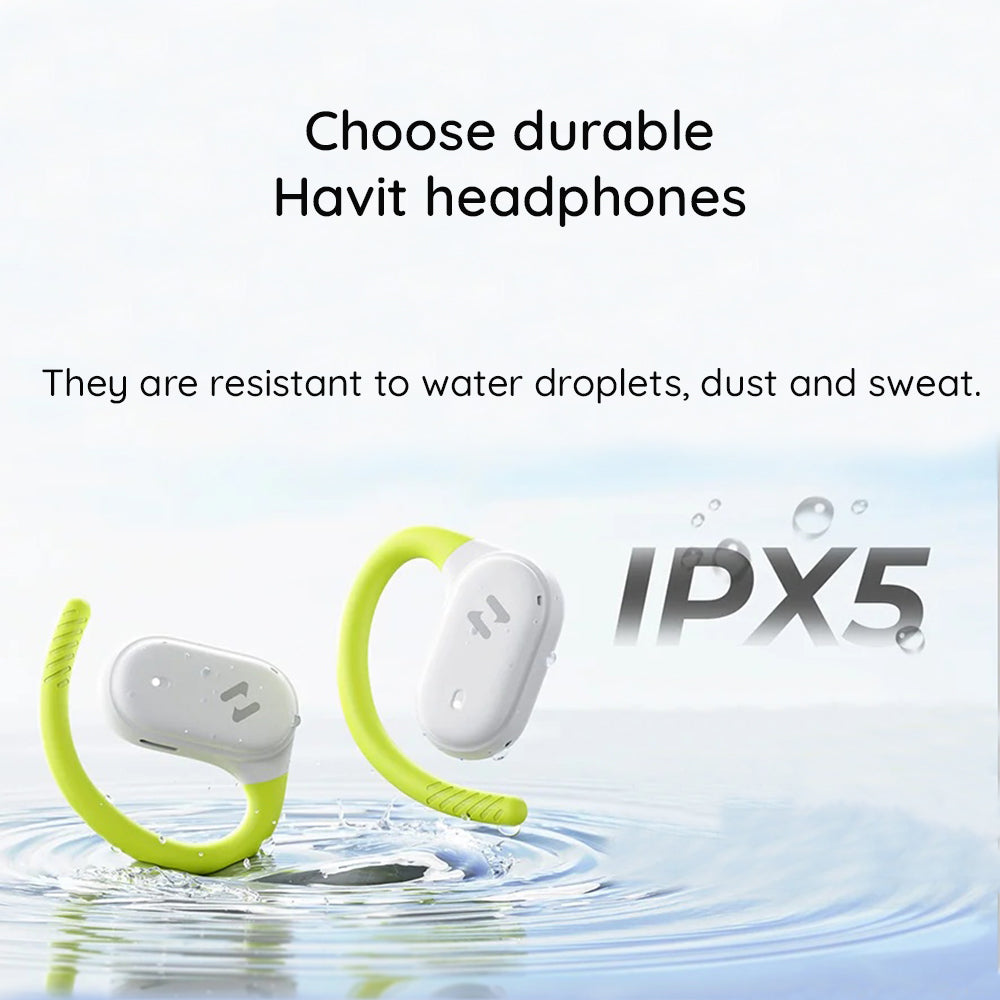 Handsfree Bluetooth HAVIT OWS915, TWS, Alb