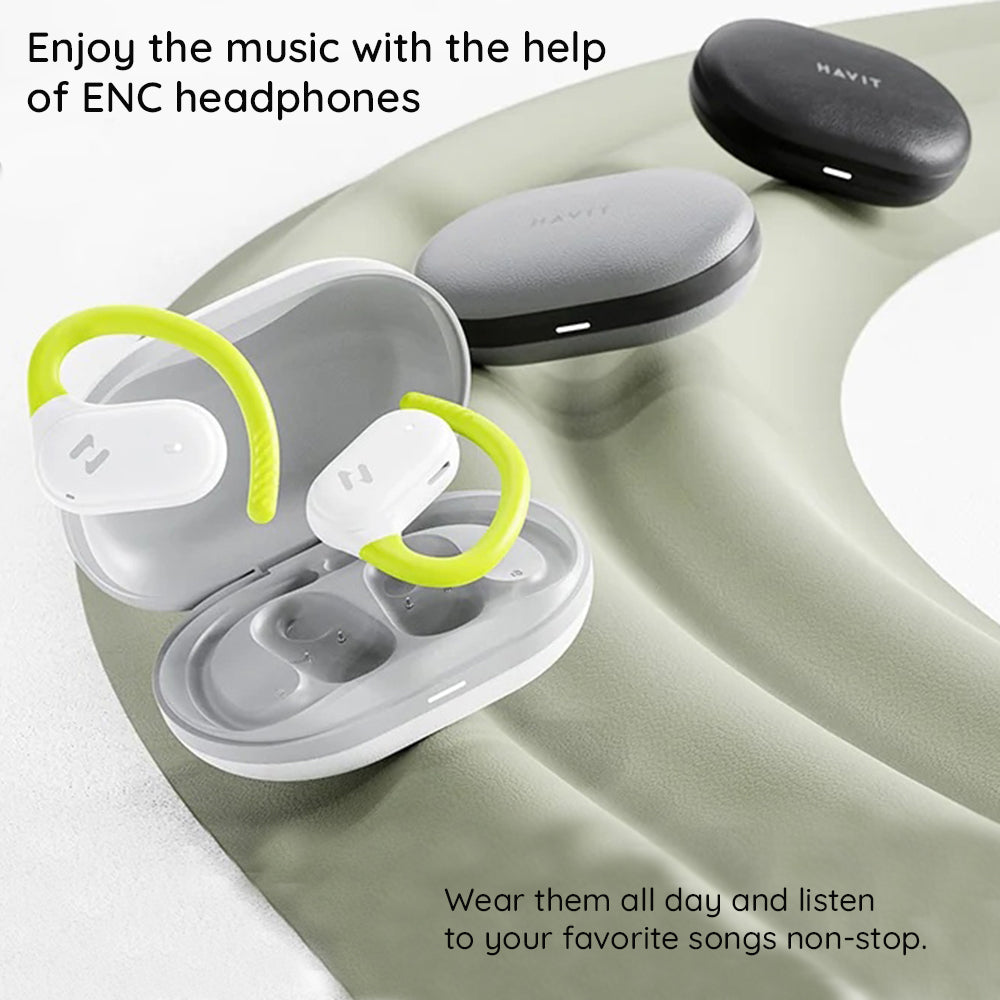 Handsfree Bluetooth HAVIT OWS915, TWS, Gri