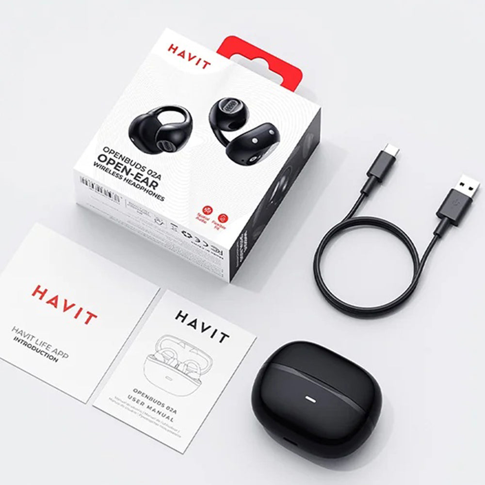 Handsfree Bluetooth HAVIT OWS916, TWS, Negru
