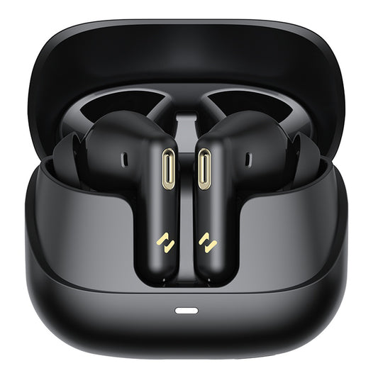 Handsfree Bluetooth HAVIT TW906 Pro, TWS, ANC, Negru