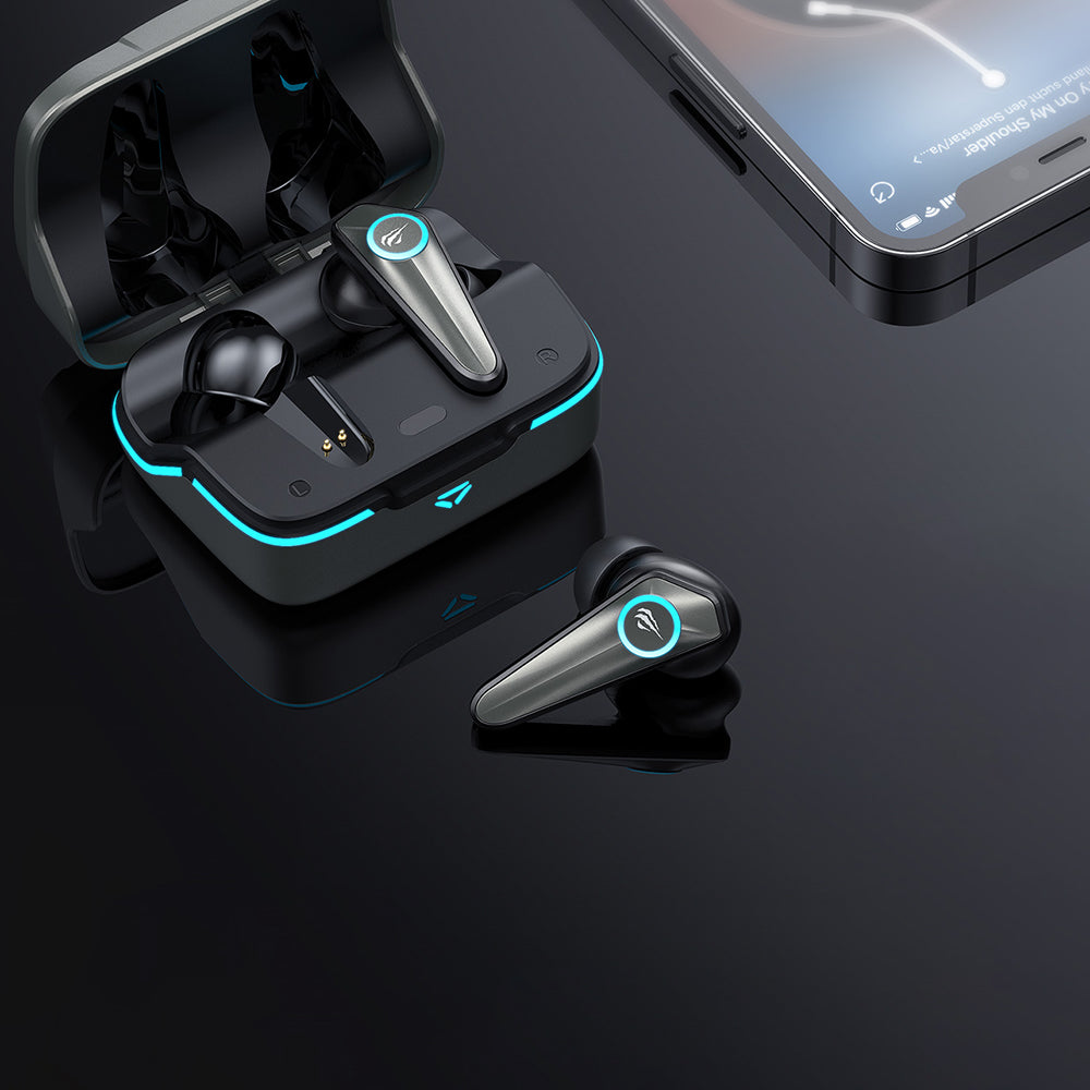 Handsfree Bluetooth HAVIT TW952 PRO RGB, TWS, Negru