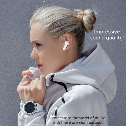 Handsfree Bluetooth HAVIT TW967 Pro, TWS, Negru