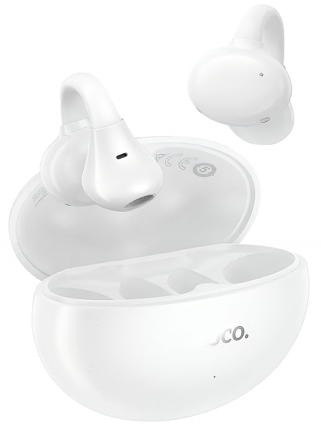 Handsfree Bluetooth HOCO EA8, TWS, Alb