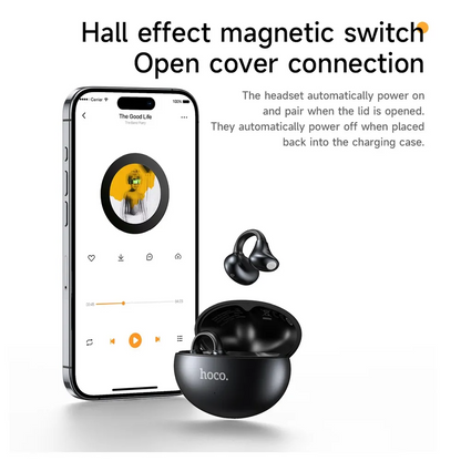 Handsfree Bluetooth HOCO EA8, TWS, Alb