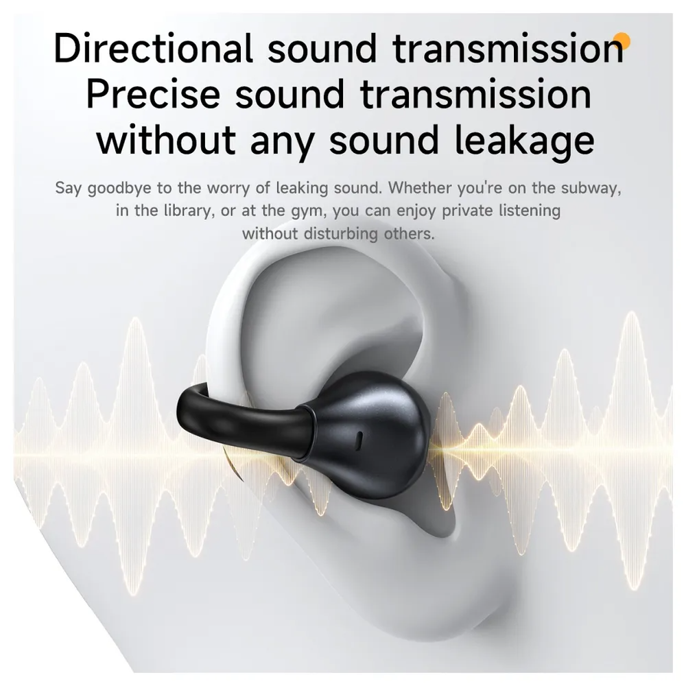 Handsfree Bluetooth HOCO EA8, TWS, Alb