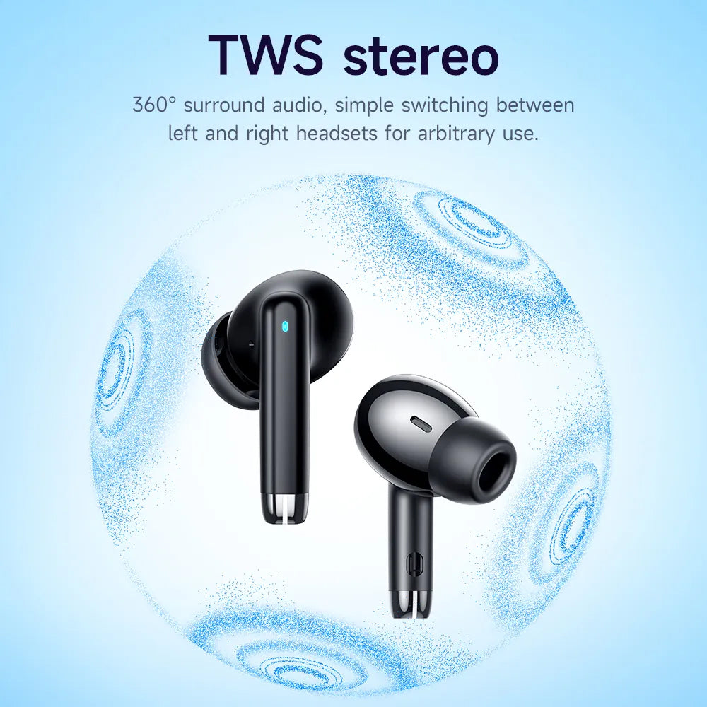 Handsfree Bluetooth HOCO EQ2, TWS, Negru