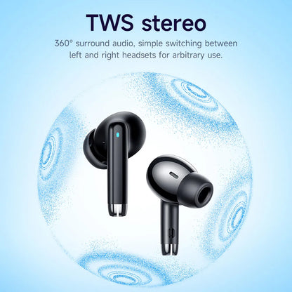 Handsfree Bluetooth HOCO EQ2, TWS, Negru