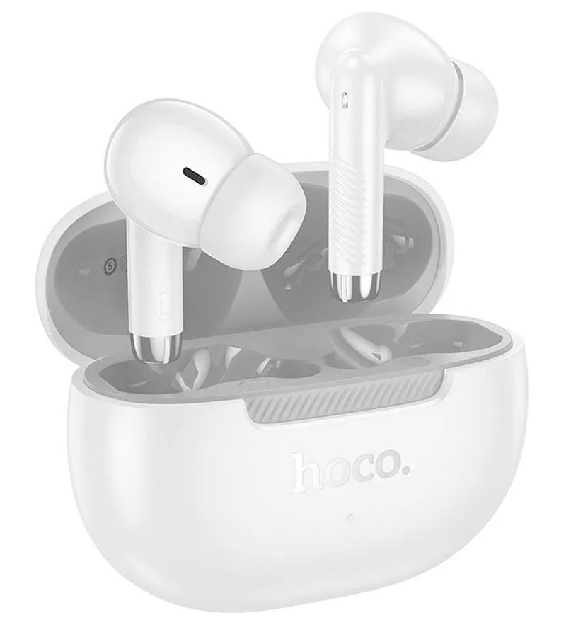 Handsfree Bluetooth HOCO EQ24, TWS, Alb