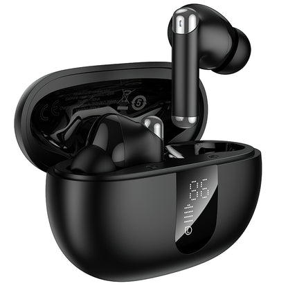 Handsfree Bluetooth HOCO EQ26, TWS, ANC, Negru