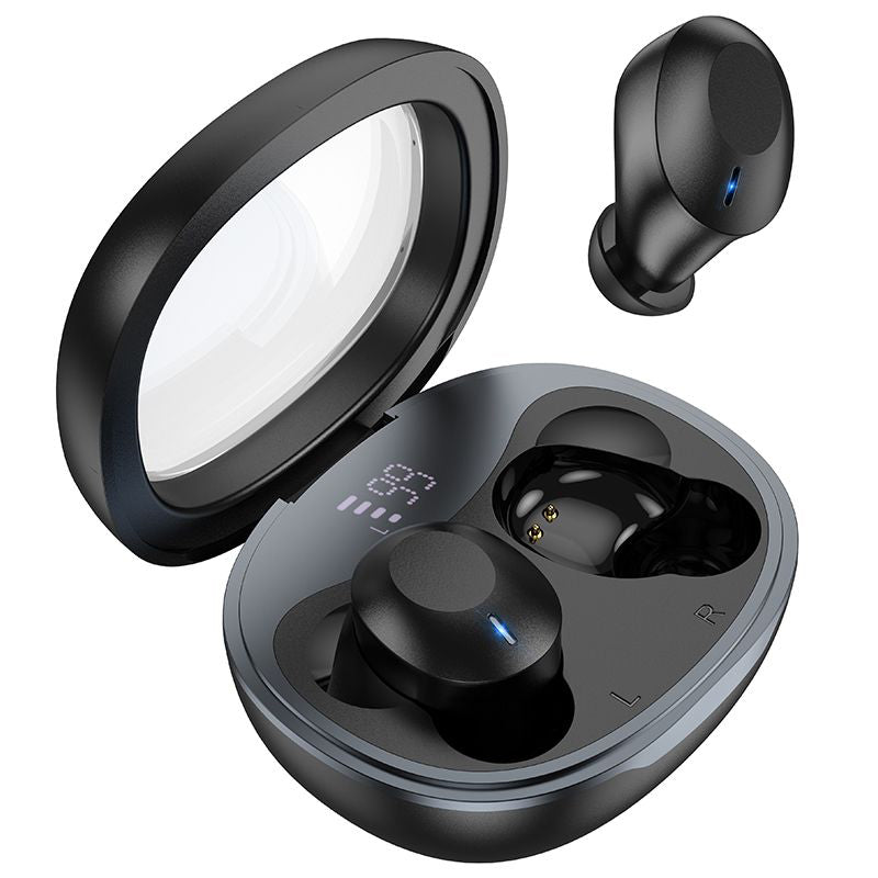 Handsfree Bluetooth HOCO EQ3, TWS, Negru