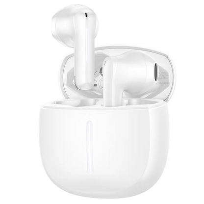 Handsfree Bluetooth HOCO EQ33, TWS, Alb