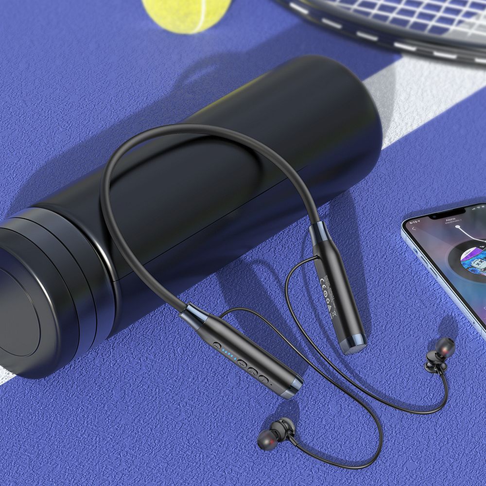 Handsfree Bluetooth HOCO ES62, A2DP, Negru