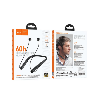 Handsfree Bluetooth HOCO ES73, A2DP, Negru