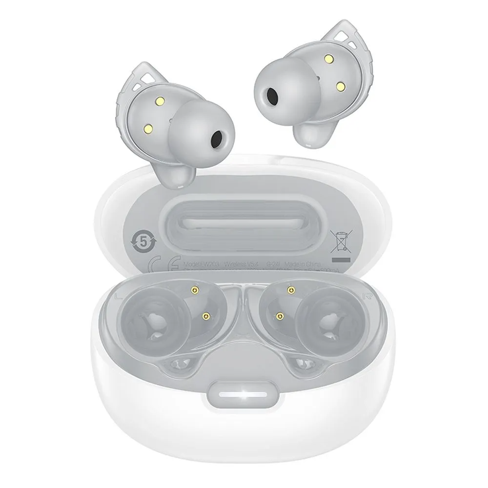 Handsfree Bluetooth HOCO EW203, TWS, Alb