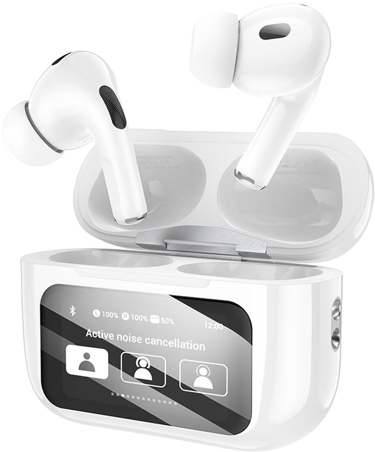 Handsfree Bluetooth HOCO EW72 Lite, TWS, Alb