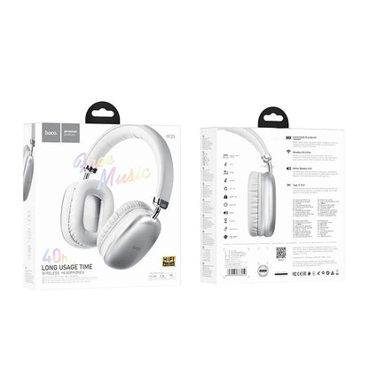 Handsfree Bluetooth HOCO W35, A2DP, Argintiu