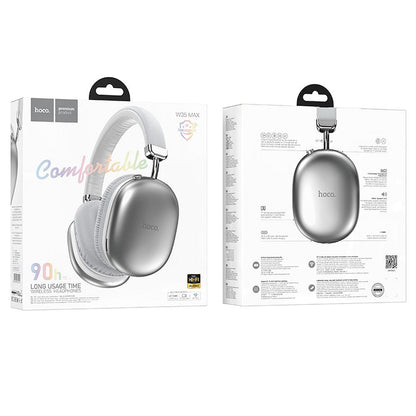Handsfree Bluetooth HOCO W35 Max, A2DP, Argintiu