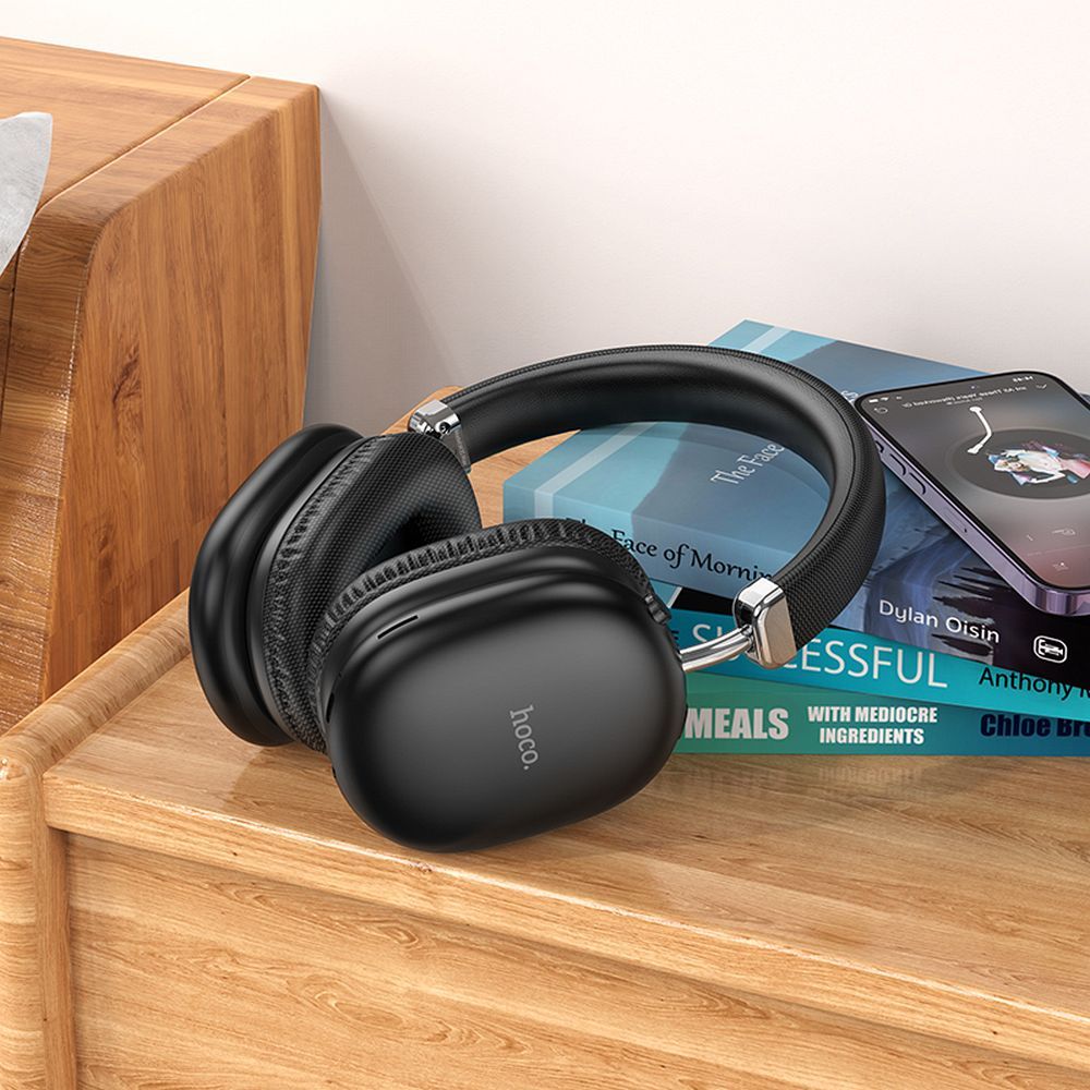Handsfree Bluetooth HOCO W35 Max, A2DP, Negru