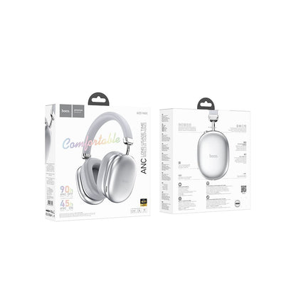 Handsfree Bluetooth HOCO W35 Max, A2DP, ANC, Argintiu