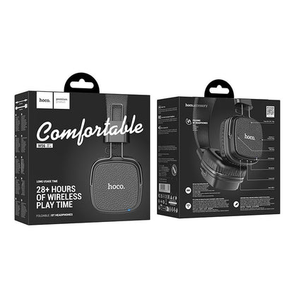 Handsfree Bluetooth HOCO W56, A2DP, Negru