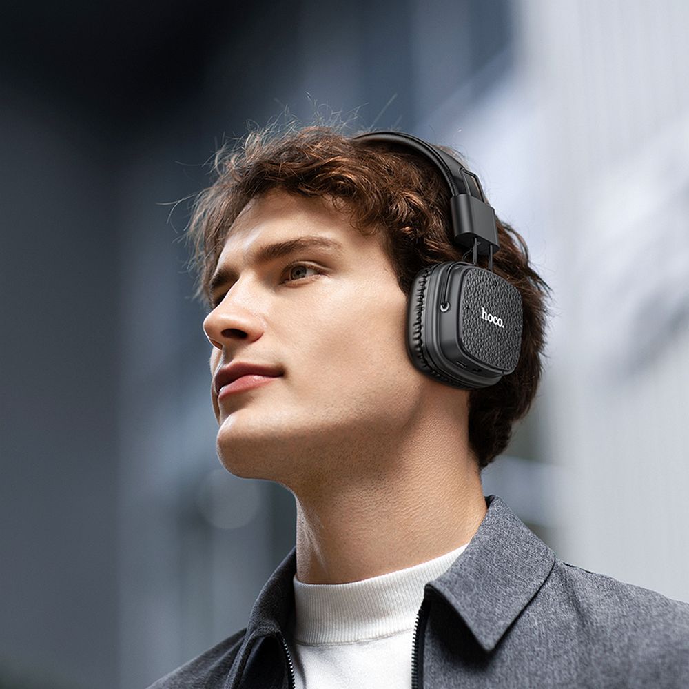 Handsfree Bluetooth HOCO W56, A2DP, Negru