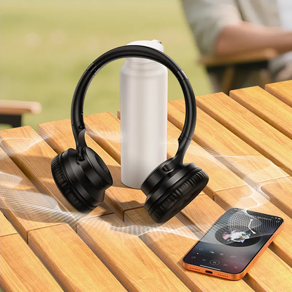 Handsfree Bluetooth HOCO W71, A2DP, Negru