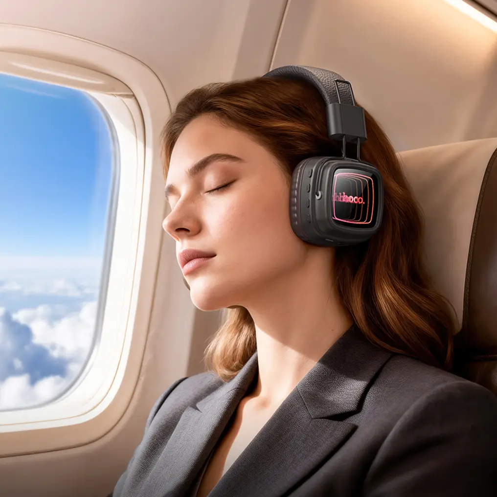 Handsfree Bluetooth HOCO W72, A2DP, Negru