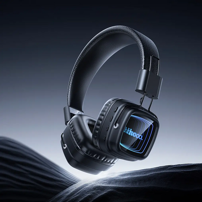 Handsfree Bluetooth HOCO W72, A2DP, Negru
