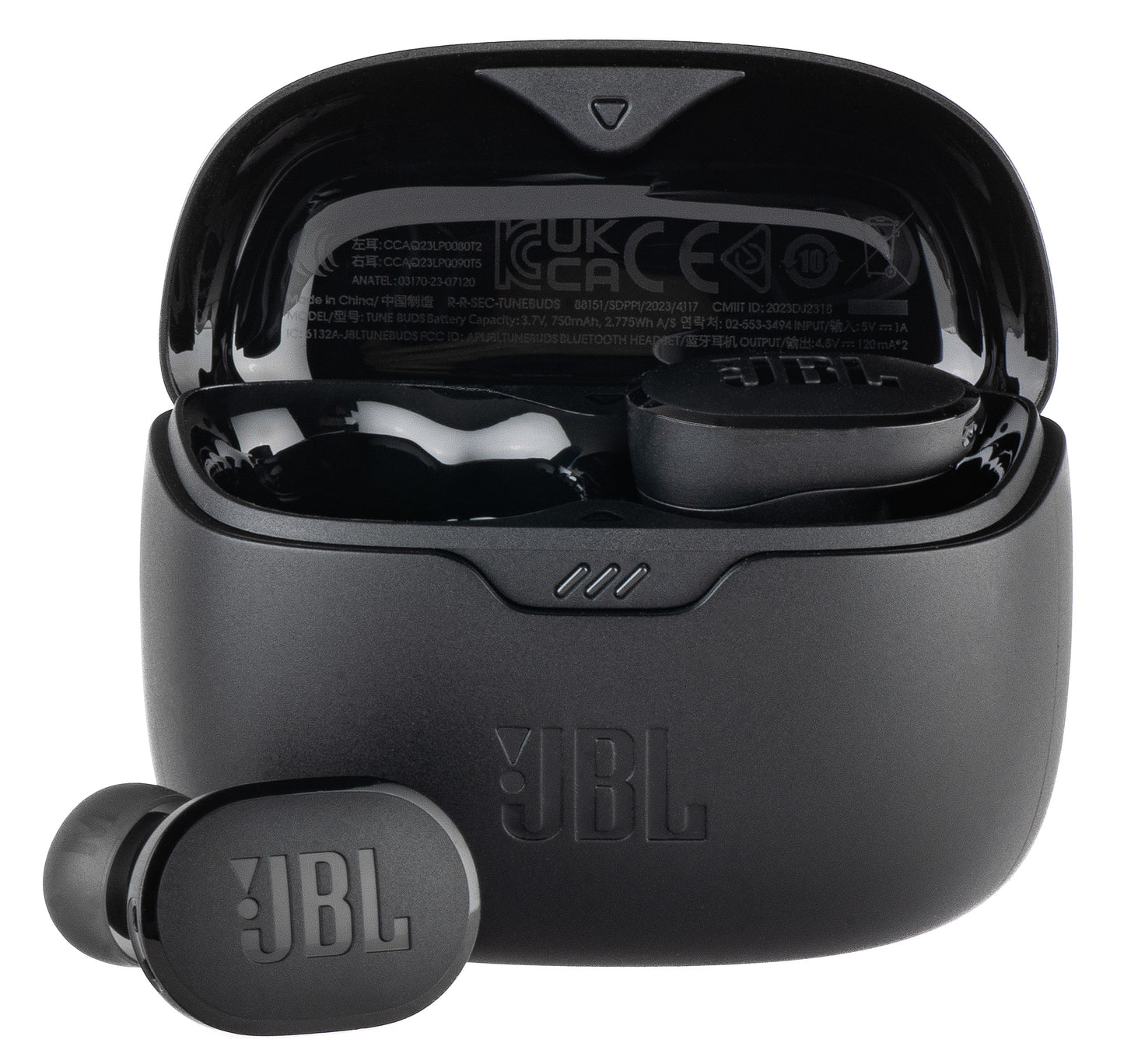 Handsfree Bluetooth JBL Tune Buds, TWS, ANC, Multipoint, Negru JBLTBUDSBLK