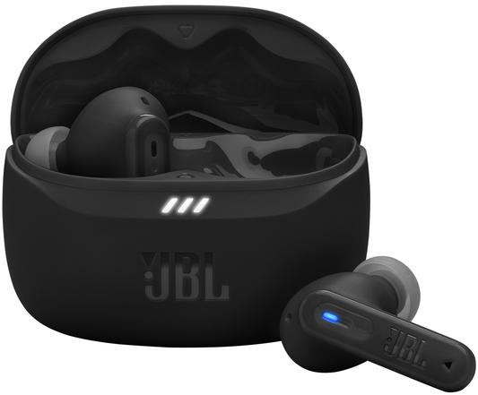 Handsfree Bluetooth JBL Tune Beam 2, TWS, ANC, MultiPoint, Negru JBLTBEAM2BLK