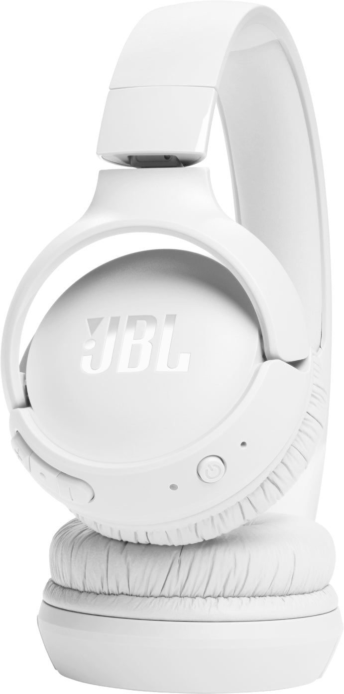 Handsfree Bluetooth JBL Tune 520BT, MultiPoint, A2DP, Alb JBLT520BTWHT