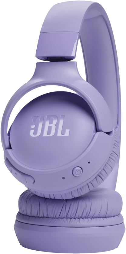 Zestaw głośnomówiący Bluetooth JBL Tune 520BT, MultiPoint, A2DP, fioletowy JBLT520BTPUR