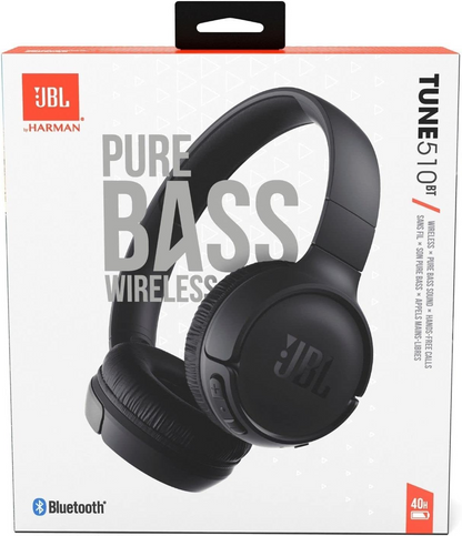 Handsfree Bluetooth JBL Tune 510BT, MultiPoint, A2DP, Negru JBLT510BTBLK
