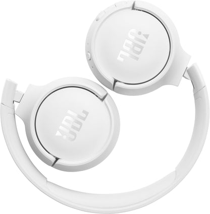 Handsfree Bluetooth JBL Tune 520BT, MultiPoint, A2DP, Alb JBLT520BTWHT