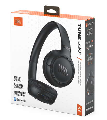 Handsfree Bluetooth JBL Tune 530BT, MultiPoint, A2DP, Negru JBLT530BTBLK