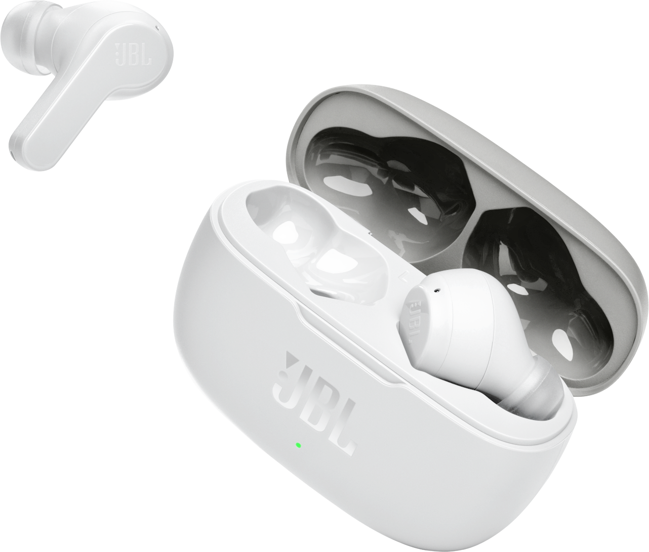 Handsfree Bluetooth JBL Wave 200TWS, TWS, Alb