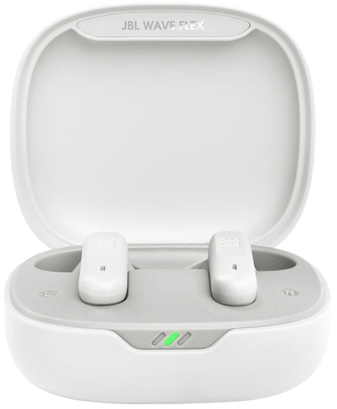 Handsfree Bluetooth JBL Wave Flex, TWS, Multipoint, Alb JBLWFLEXWHT