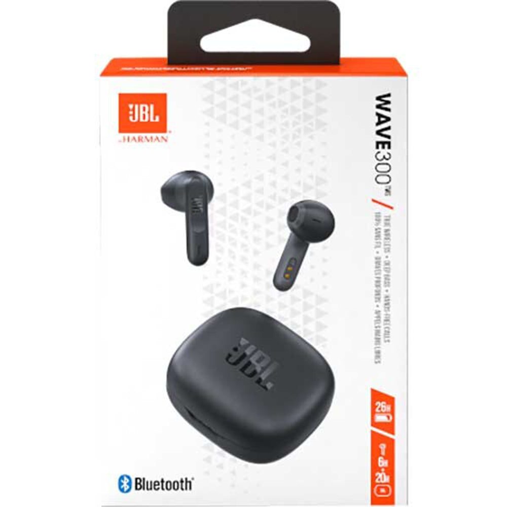 Handsfree Bluetooth JBL Wave 300, TWS, Negru