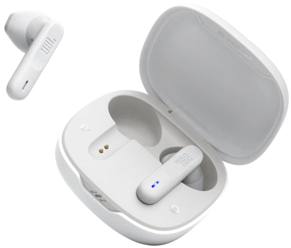 Handsfree Bluetooth JBL Wave Flex, TWS, Multipoint, Alb JBLWFLEXWHT