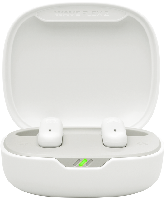 Handsfree Bluetooth JBL Wave Flex 2, TWS, ANC, MultiPoint, Alb JBLWFLEX2WHT