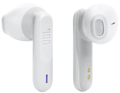 Handsfree Bluetooth JBL Wave Flex, TWS, Multipoint, Alb JBLWFLEXWHT