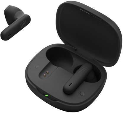 Handsfree Bluetooth JBL Wave Flex 2, TWS, ANC, MultiPoint, Negru JBLWFLEX2BLK